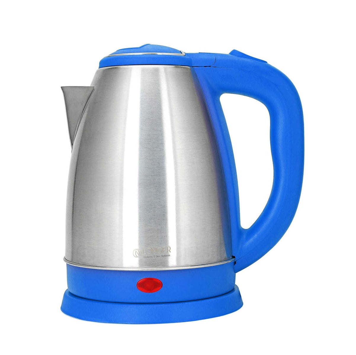 Longer Crystal Electric Kettle Blue Electric Kettle (1.8 L, Assorted Colours)