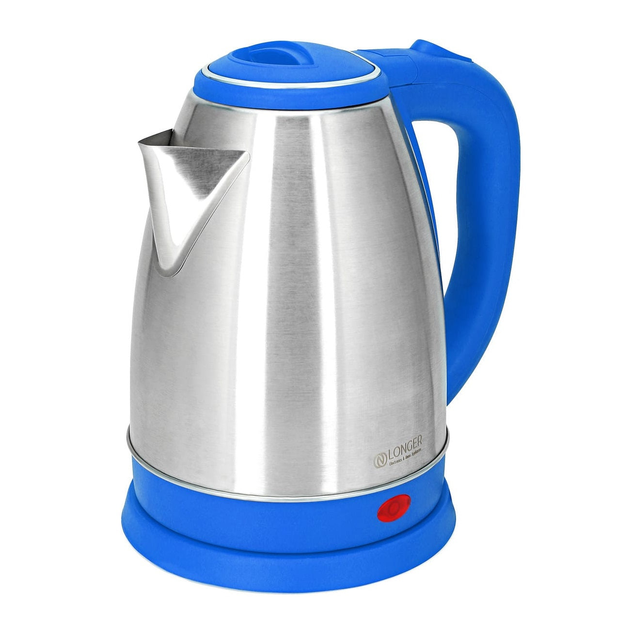 Longer Crystal Electric Kettle Blue Electric Kettle (1.8 L, Assorted Colours)