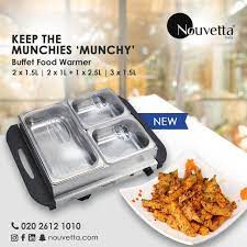 Noveta buffet food warmer nbw 19057