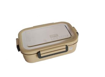 Sky Life Style Stainless Steel Insulated Lunch Box with Steel lid 800ml (Sky Blue) - Brown