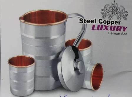 Saga Steel Copper Luxury Lemon Set