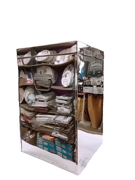 Lalit - 25/50/100 Kg Capacity Stainless Steel Square Grocery Container/Dabba/Canister - 25KG