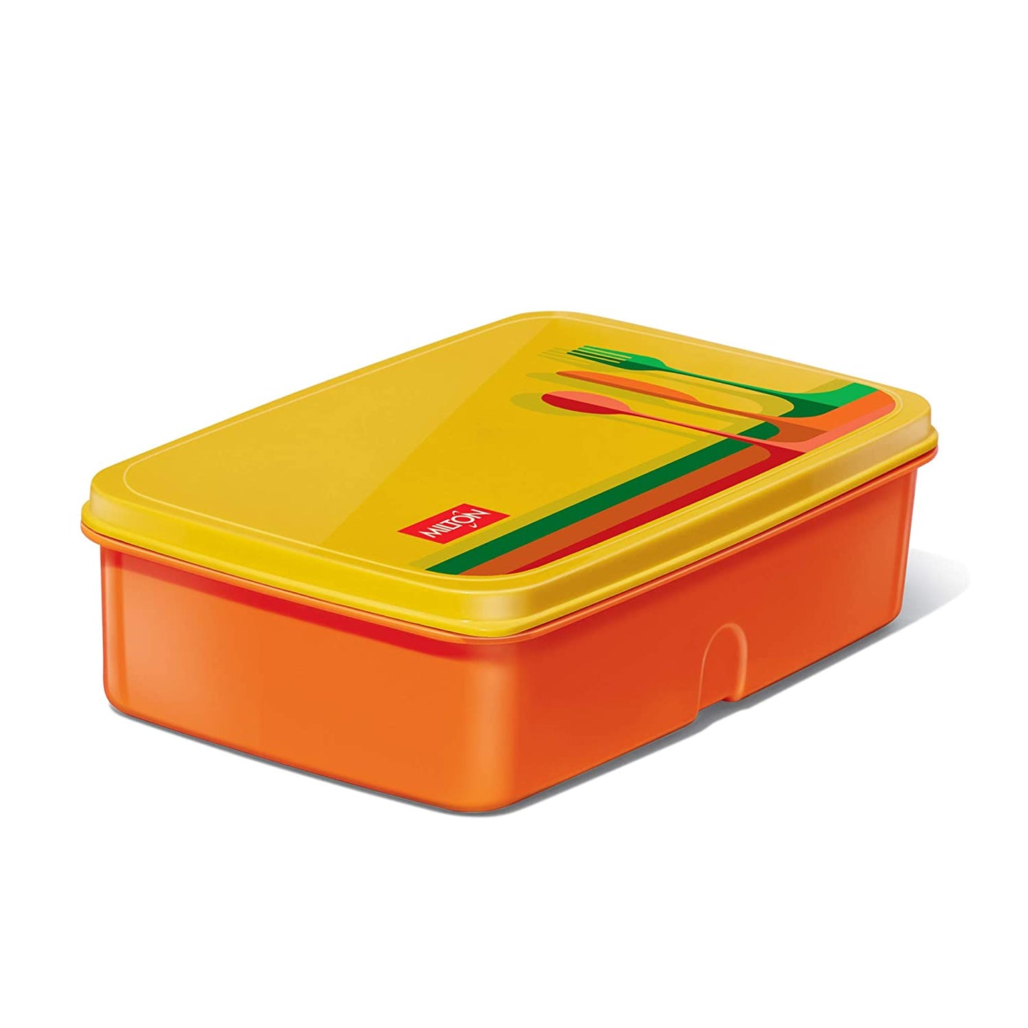 Milton Gusto 1200 Tiffin Box, 1200 ml - Orange