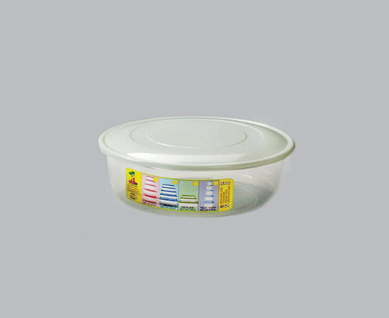 Plastona Kitchen Containers (Round Shape) Set Of 10pcs. - NO.2