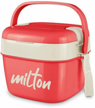 Milton Cubic Big Tiffin Box, 1100 ml, - Red