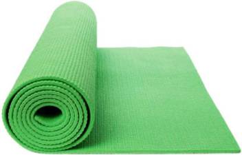 KF Yoga Mat -- 6MM Thickness – 6ft long good quality sticky mat best for yoga, meditation, fitness exercise, workout for women, men, girls, boys and kids. - Green