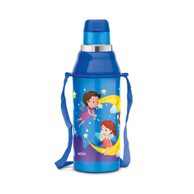 Milton Kool Steelight 400 Insulated School Kids Bottle with Inner Steel, 404 ml - Blue, 400ml
