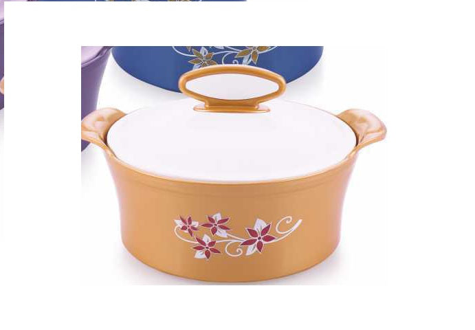 Rishabh 4000M Satin Metallica Casserole. - Yelloow