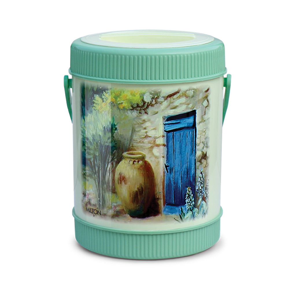 Milton Sheriff 4 Container Tiffin - Green
