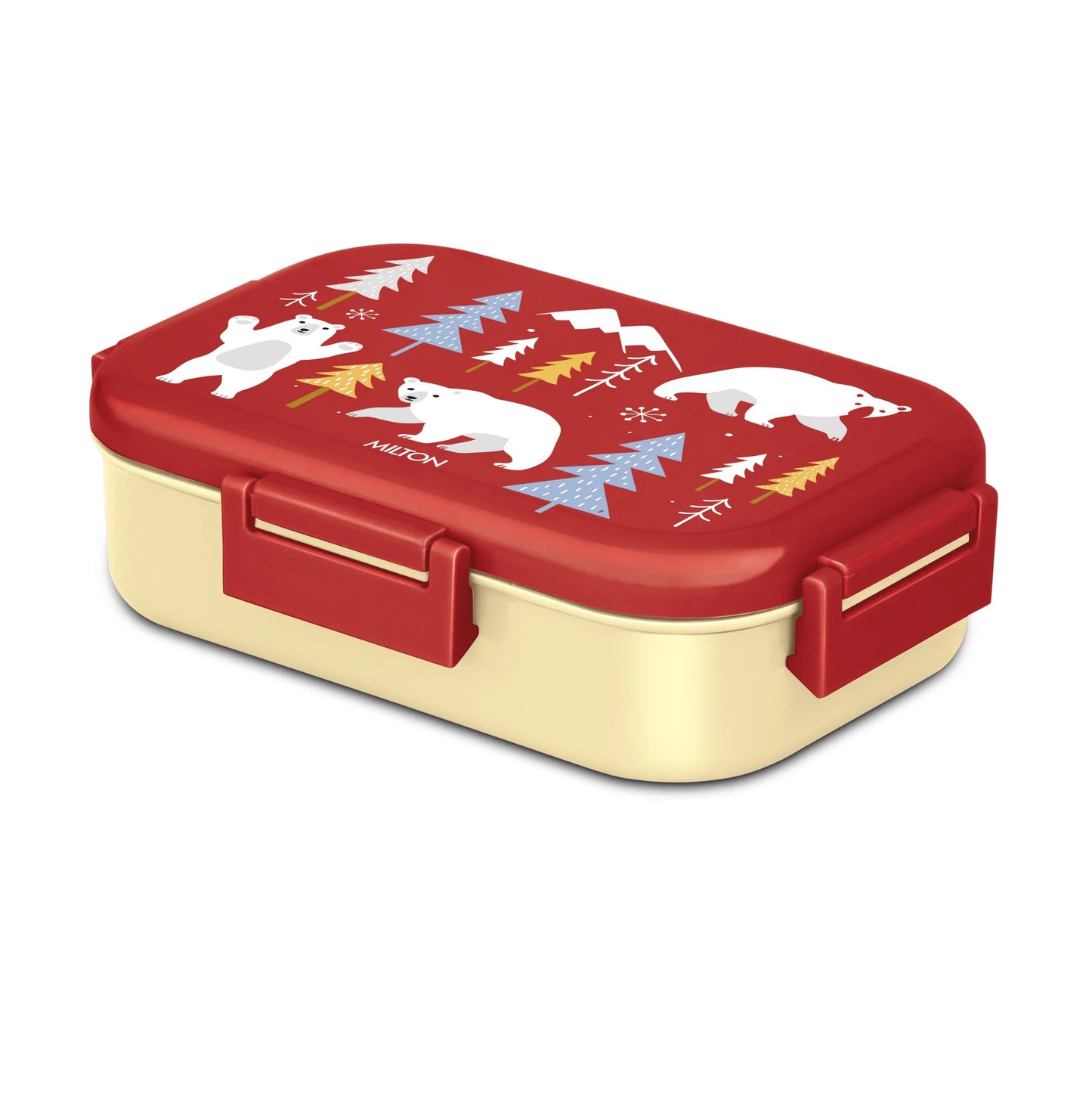 Milton Hugo Insulated Tiffin - Lunch Box With Inner Steel Container And Spoon