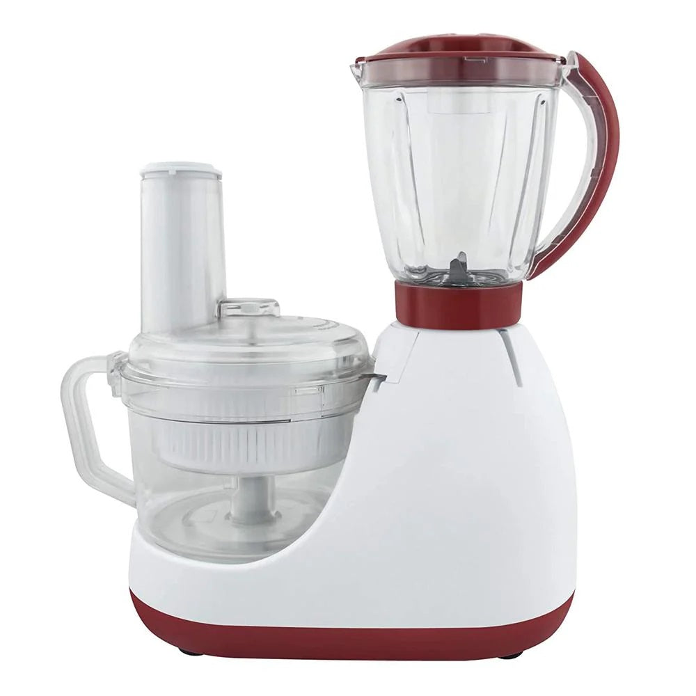 MAHARAJA WHITELINE Smart chef (FP-100) 600 W Food Processor  (White, Red)