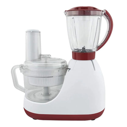 MAHARAJA WHITELINE Smart chef (FP-100) 600 W Food Processor  (White, Red)