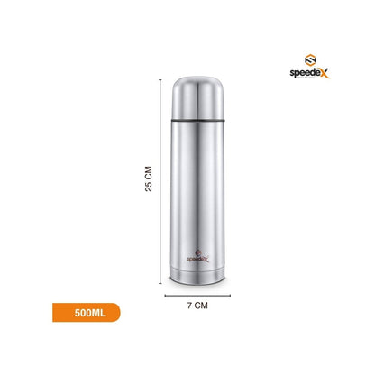 Speedex Thermoflask Double Wall Thermal Bottle (Stainless Steel, 500 ml)