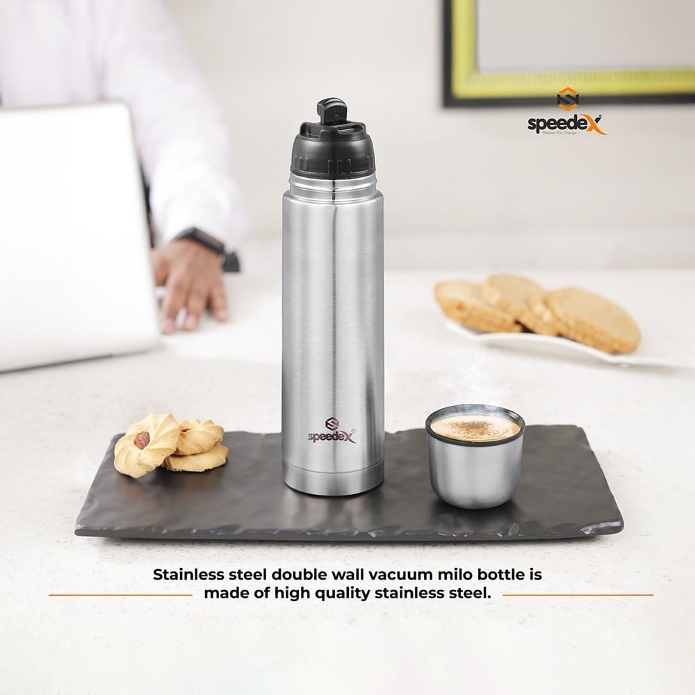 Speedex Thermoflask Double Wall Thermal Bottle (Stainless Steel, 500 ml)