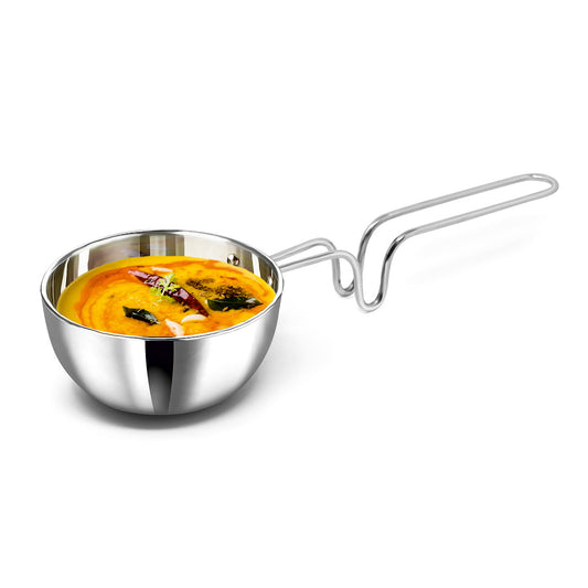 Signoraware Artista Tri-Ply Tadka Pan 400ml (11.5 cm), 5 Years Warranty