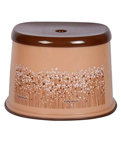 Nayasa Funk Bathroom Stool (Patla) No. 508, Single Pcs, Brown