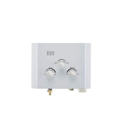 Bajaj Majesty Duetto Gas 6 Ltr Vertical Water Heater (PNG)|Gas Geyser For Home| Oxygen Depletion Sensor|White