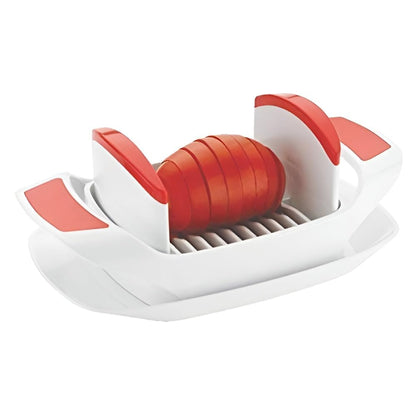 ACTIONWARE Plastic and Stainless Steel Tomato Slicer Tomato Slicer & Cutter Salad Maker