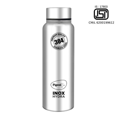 Pigeon by Stovekraft Inox Hydra Plus Stainless Steel Drinking Water Bottle 700 ml - Silver