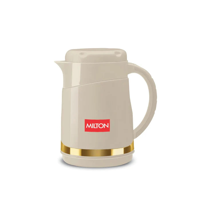 Milton Renova Water Jug, PU Insulated Inner Stainless Steel Hot & Cold Jug, BPA Free, Leak Proof, Ideal for Tea, Coffee, Water, Hot Beverages