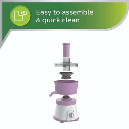 Philips Avenger HL7581 600 Juicer Mixer Grinder (Pink, 3 Jars)