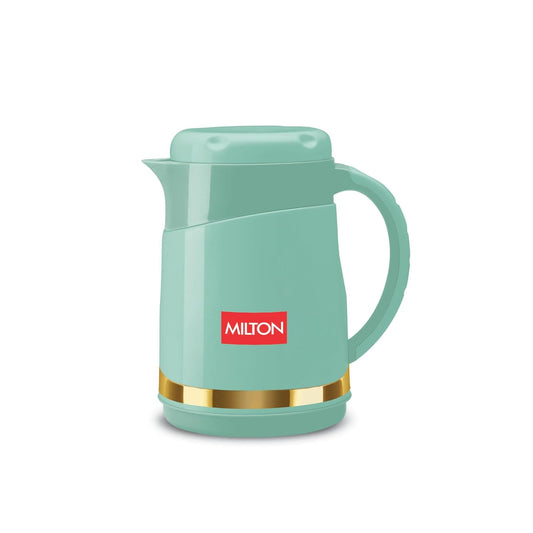 Milton Renova 500 Water Jug, PU Insulated Inner Stainless Steel Hot & Cold Jug, BPA Free, Leak Proof, 500 ml, Light Green, Ideal for Tea, Coffee, Water, Hot Beverages