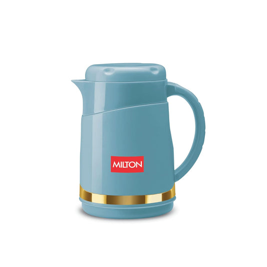 Milton Renova 500 Water Jug, PU Insulated Inner Stainless Steel Hot & Cold Jug, BPA Free, Leak Proof, 500 ml, Special Blue, Ideal for Tea, Coffee, Water, Hot Beverages