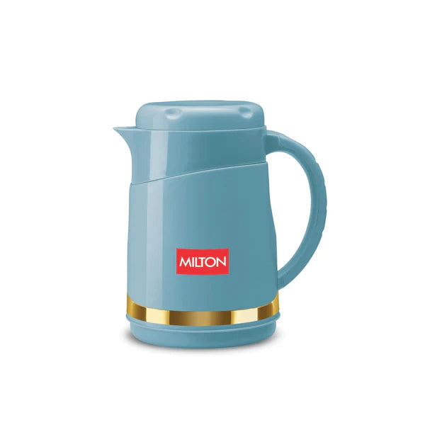 Milton Renova Water Jug, PU Insulated Inner Stainless Steel Hot & Cold Jug, BPA Free, Leak Proof, Ideal for Tea, Coffee, Water, Hot Beverages