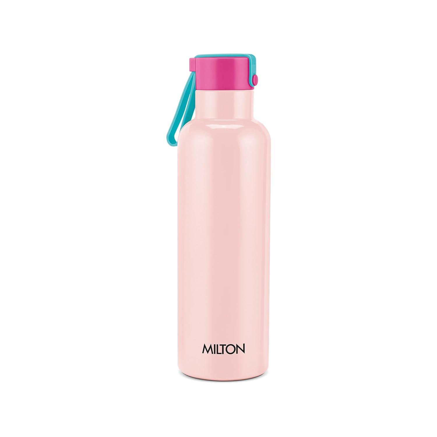 Milton Felice 700 Thermosteel Water Bottle 550 ml, 24 Hr Hot and Cold I Leak Proof Lid, ISI Certified I Vacuum Insulated I for Office, Gym, School I Pink