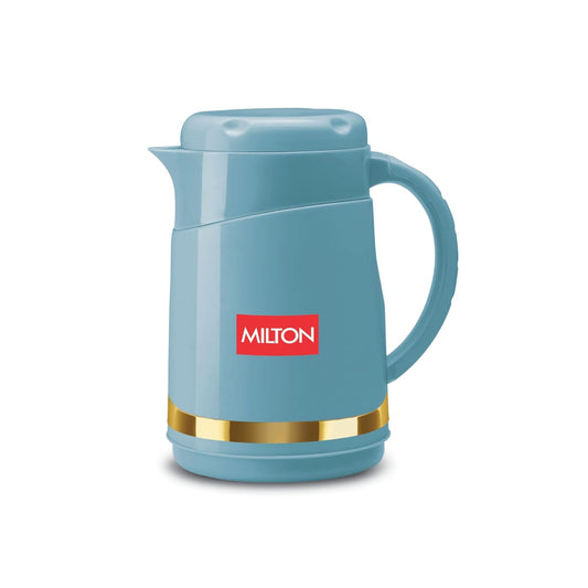 Milton Renova 750 Water Jug, PU Insulated Inner Stainless Steel Hot & Cold Jug, BPA Free, Leak Proof, 750 ml, Special Blue, Ideal for Tea, Coffee, Water, Hot Beverages