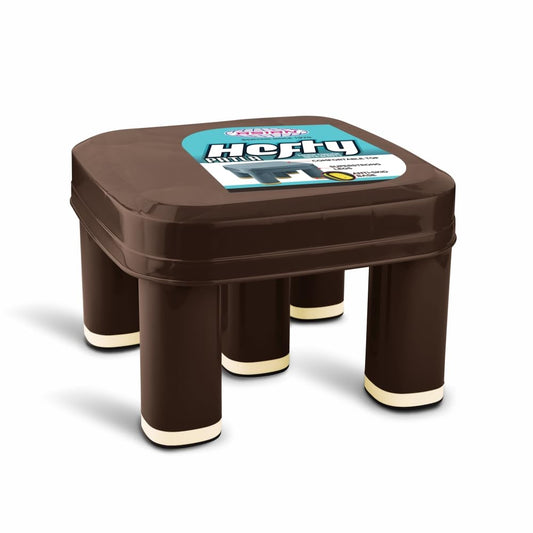 Asian Plastowares - Hefty Stool 5 Legs for Bathroom | Multipurpose Stool for Washroom, Home, Kitchen| Comfort Seating | Plastic Stool | Durable |Anti-Skid Design |Multicolour | Medium Size