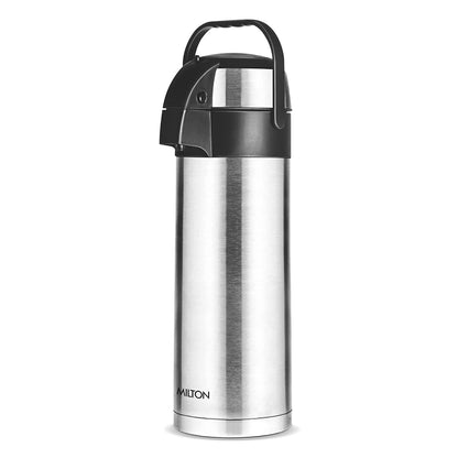 Milton Beverage Dispenser 4500 Stainless Steel for Serving Tea and Coffee, 4250 ml, Silver