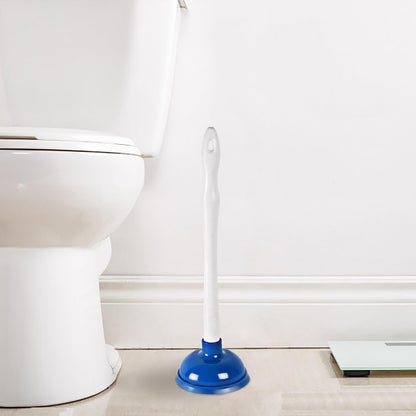 Cello Kleeno Max Multifunctional Plunger | Enhanced Pressure, Fit, and Suction | Plastic Handle For Comfortable Grip | Compact Design with Ergonomic Handle and Long-Lasting Durability | Blue