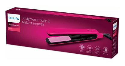 PHILIPS BHS393/00 Hair Straightener with SilkProtect Technology - Pink
