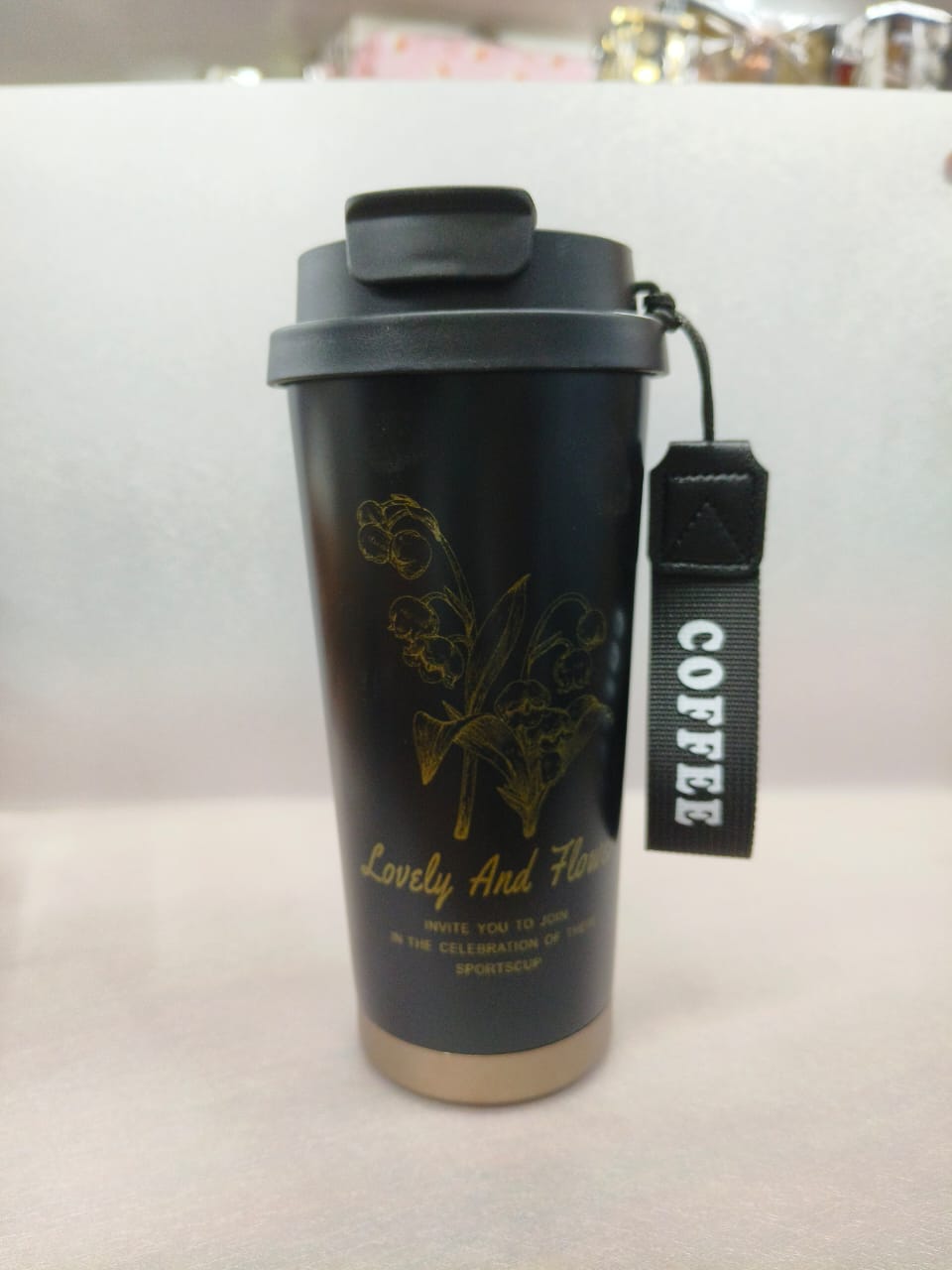 BLACK COFFEE TUMBLER