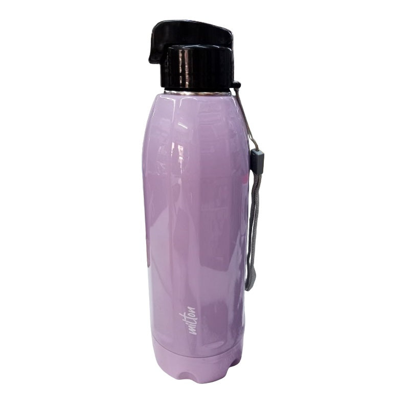 MILTON Steel MERIDIAN plastic Insulated Inner Steel Water Bottle,PURPLE 520 ml Water Bottle  (Set of 1, Purple)