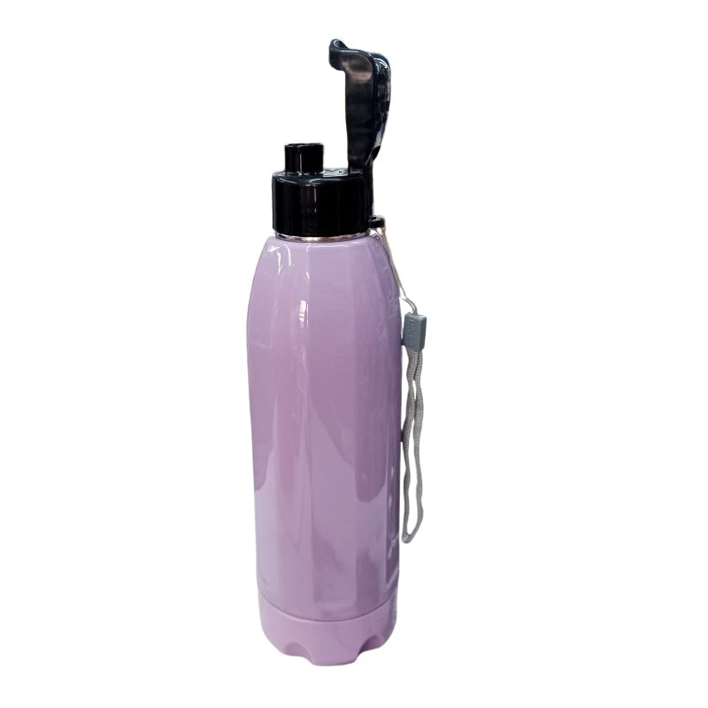 MILTON Steel MERIDIAN plastic Insulated Inner Steel Water Bottle,PURPLE 520 ml Water Bottle  (Set of 1, Purple)