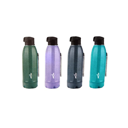 MILTON Steel MERIDIAN plastic Insulated Inner Steel Water Bottle,PURPLE 520 ml Water Bottle  (Set of 1, Purple)