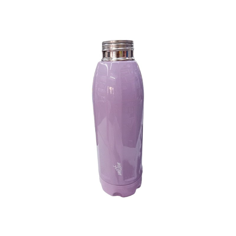 MILTON Steel MERIDIAN plastic Insulated Inner Steel Water Bottle,PURPLE 520 ml Water Bottle  (Set of 1, Purple)