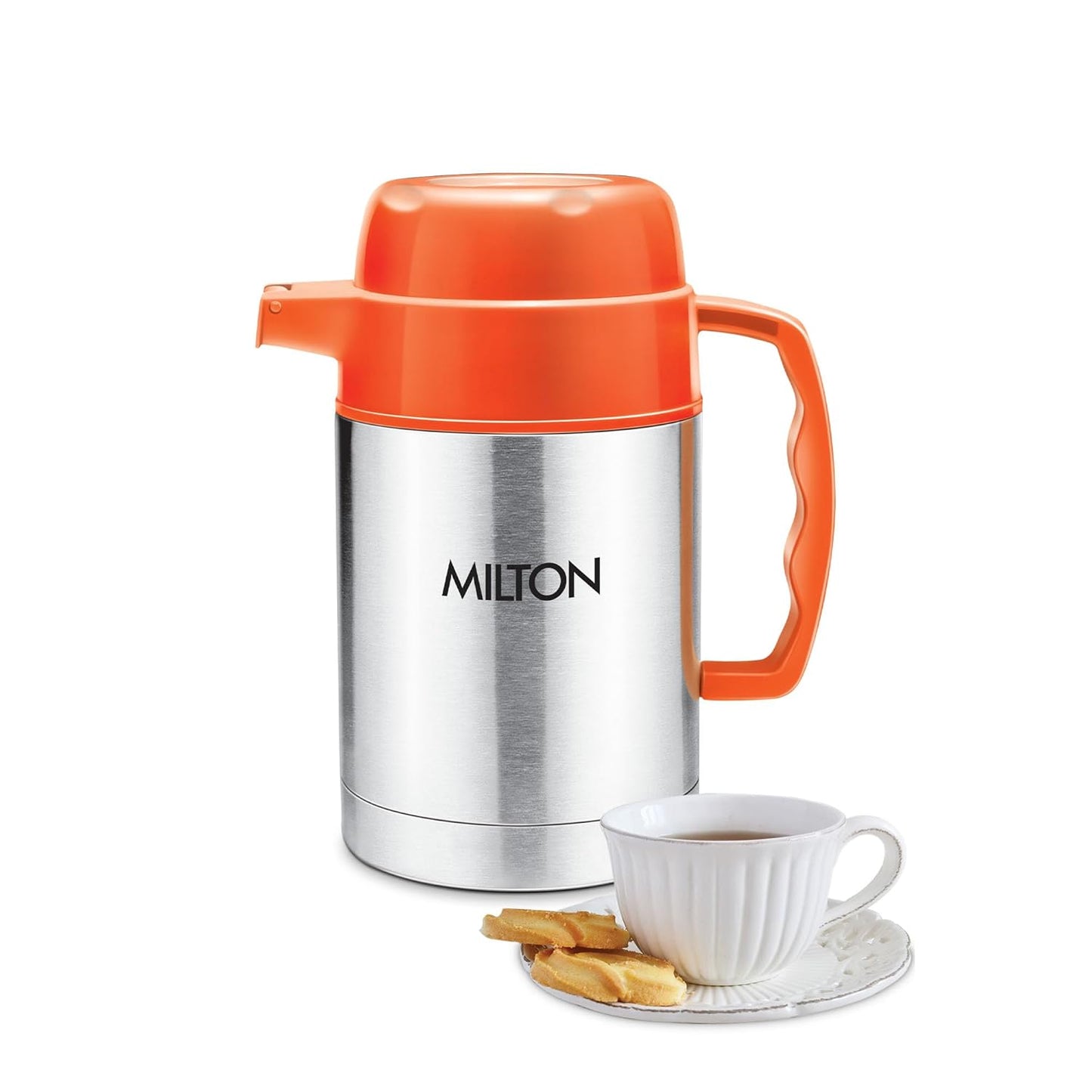 milton dura Stainless Steel tuff jug, 750ml/176mm, Orange