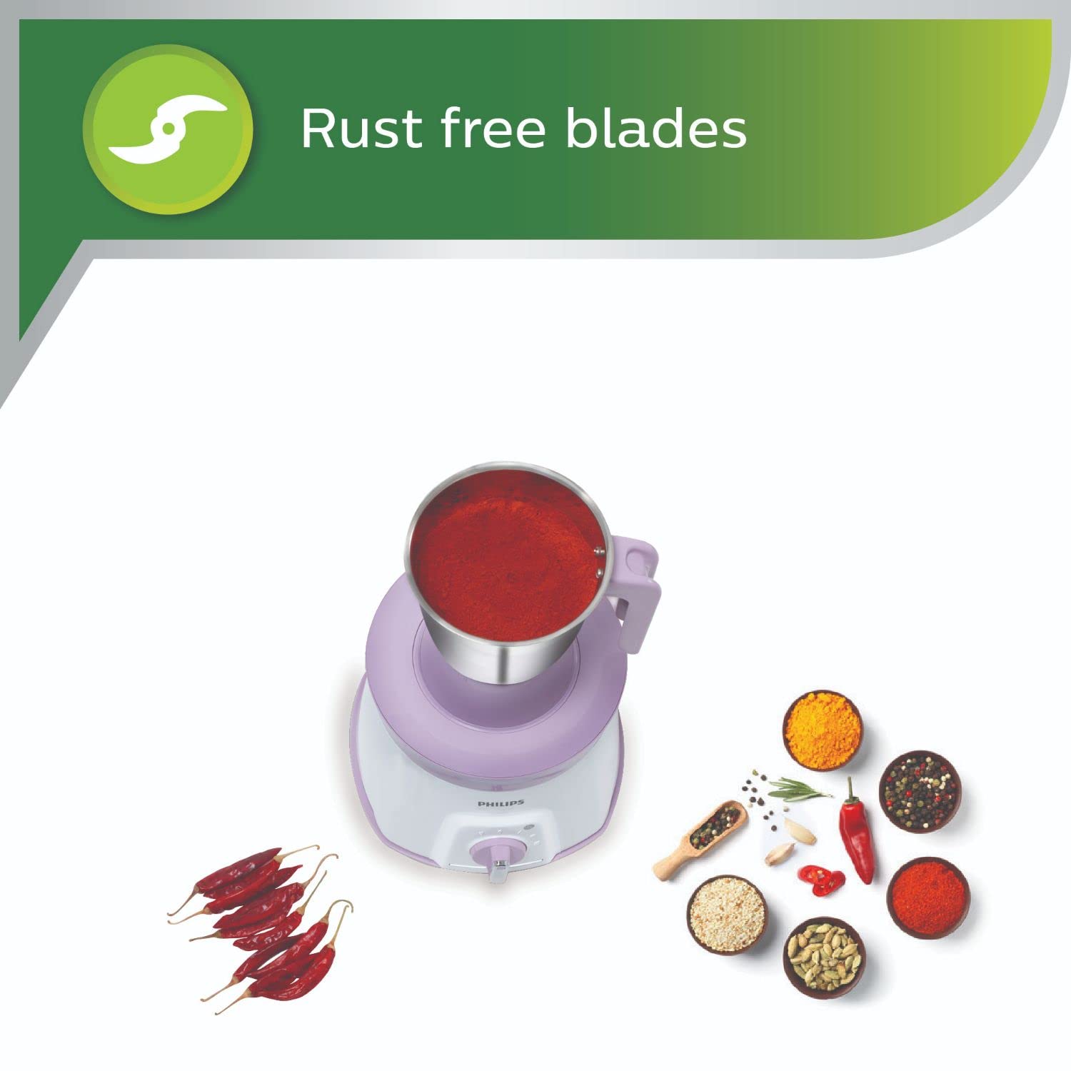 Philips Avenger HL7581 600 Juicer Mixer Grinder (Pink, Jars