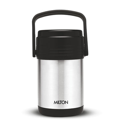 MILTON Thermosteel Hot Meal Container Lunch Box, Set of 4, Silver, Stainless Steel