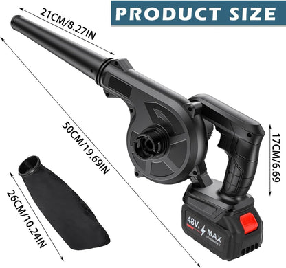 48V 2 IN 1 CORDLESS LEAF BLOWER VACUUM