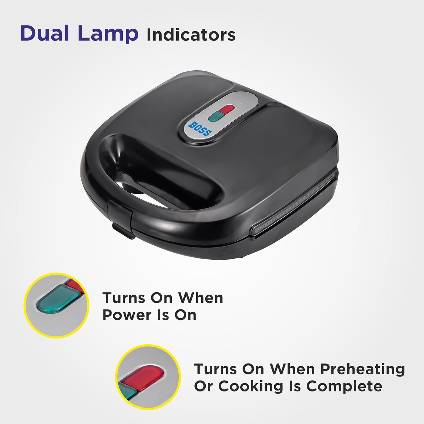 BOSS Regal Griller Toaster B-540 | 750W 2-in-1 Toast & Grill
