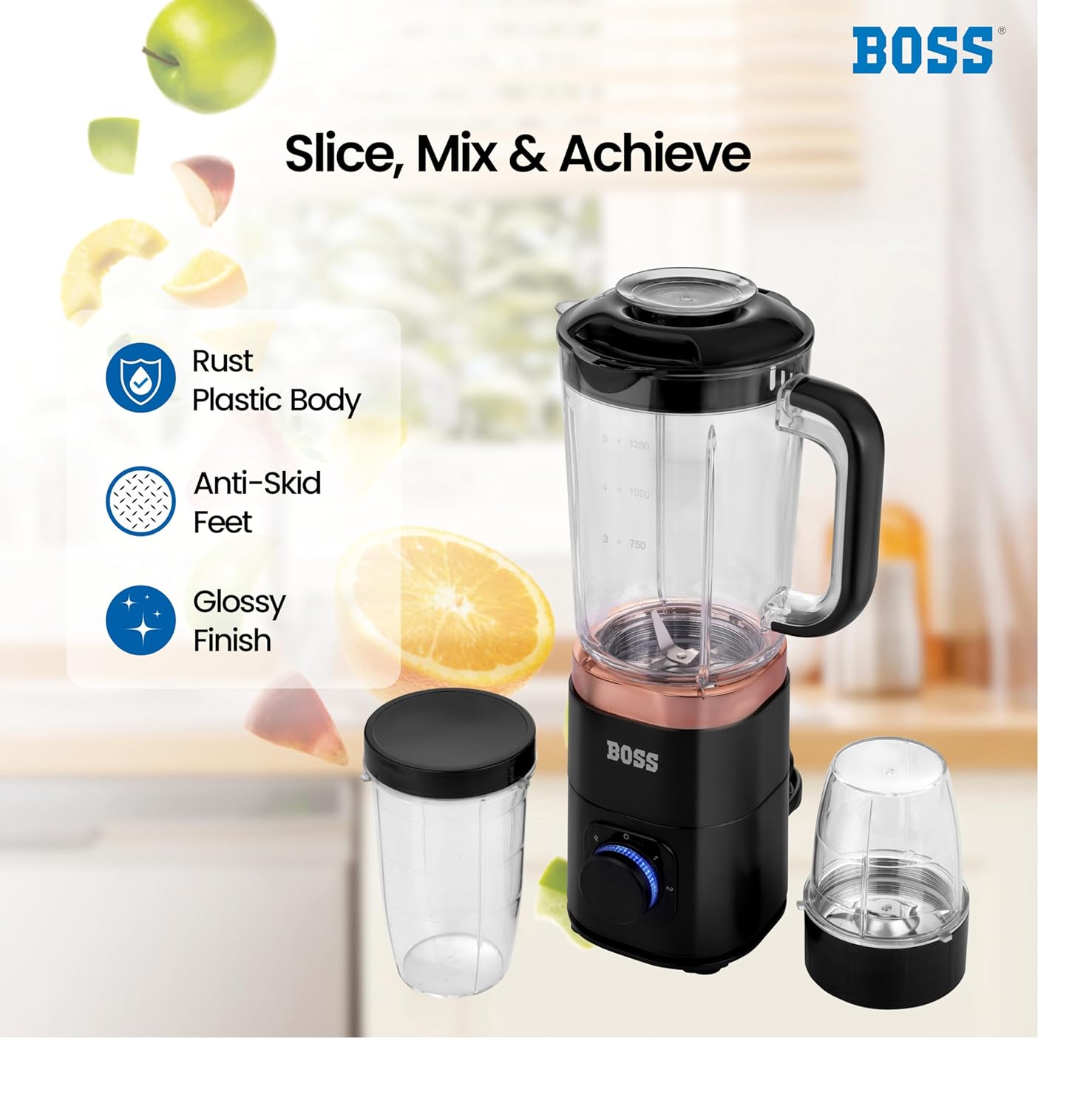 Buy BOSS Nutri Neo 800W Juicer/Mixer/Grinder/Smoothie Maker,