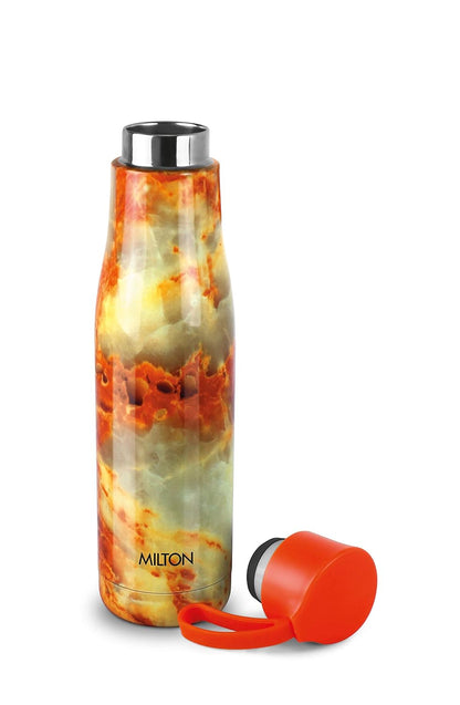 Milton Mirage 1000 Thermosteel Hot and Cold Water Bottle, 891 ml, Red