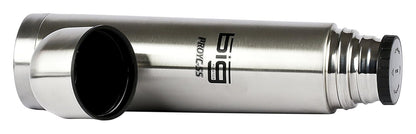 Big Plastics Stainless Thermosteel Vacuum Insulated Flask Bottle, 1000ml, Silver