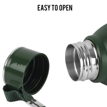 Cello Puro Steel-X Royce 900 | Inner Steel Bottle | PU Insulation | Cold Insulated Bottle | Best Usage for Office/School/College/Gym/Picnic/Home/Fridge | 730ml