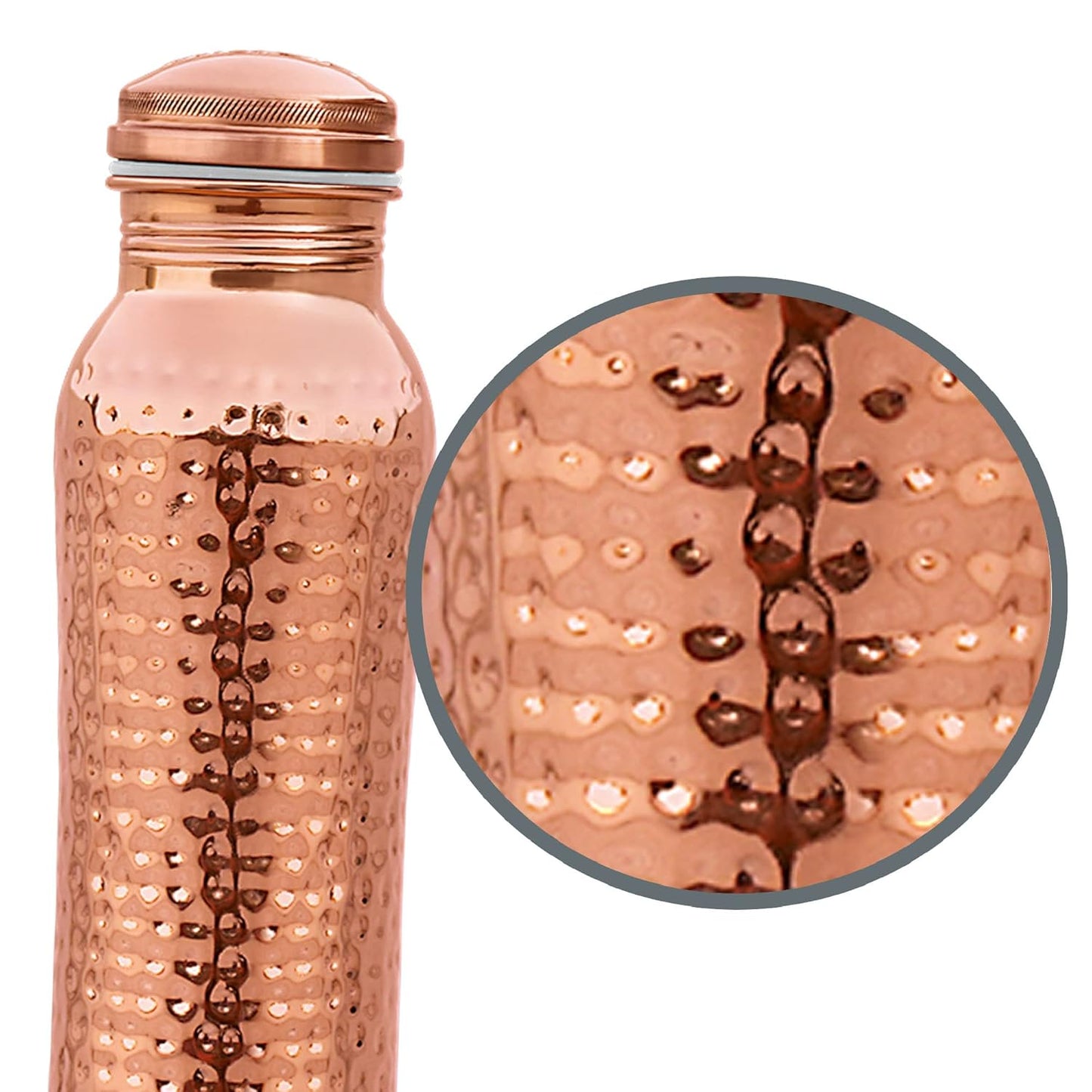 MILTON Jewel 1000 Water Bottle, 950 ml, 1 Piece, Copper | Leak Proof | Office Bottle | Gym Bottle | Yoga Bottle | Home | Kitchen | Hiking | Treking Bottle | Travel Bottle