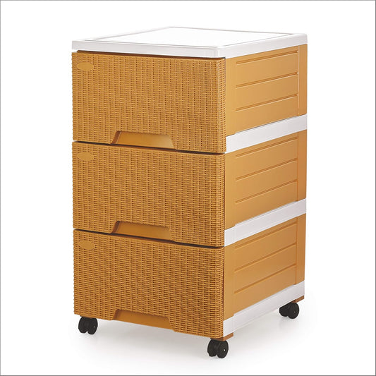 Aristo Lego-3 Multipurpose Plastic Drawers Modular Chest Storage Organizer, Multicolor (VR10350)